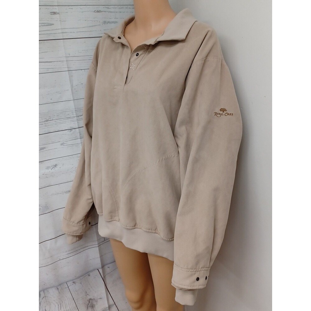 Zero Restriction Golf Outerwear Royal Oak Pulllover Wind Jacket Womens Sz L